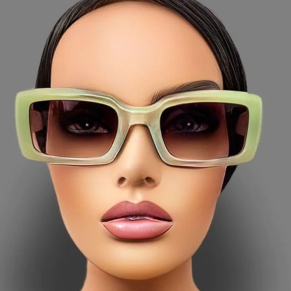 Rich DNA rectangular sunglasses New pistachio - Picture 2 of 9